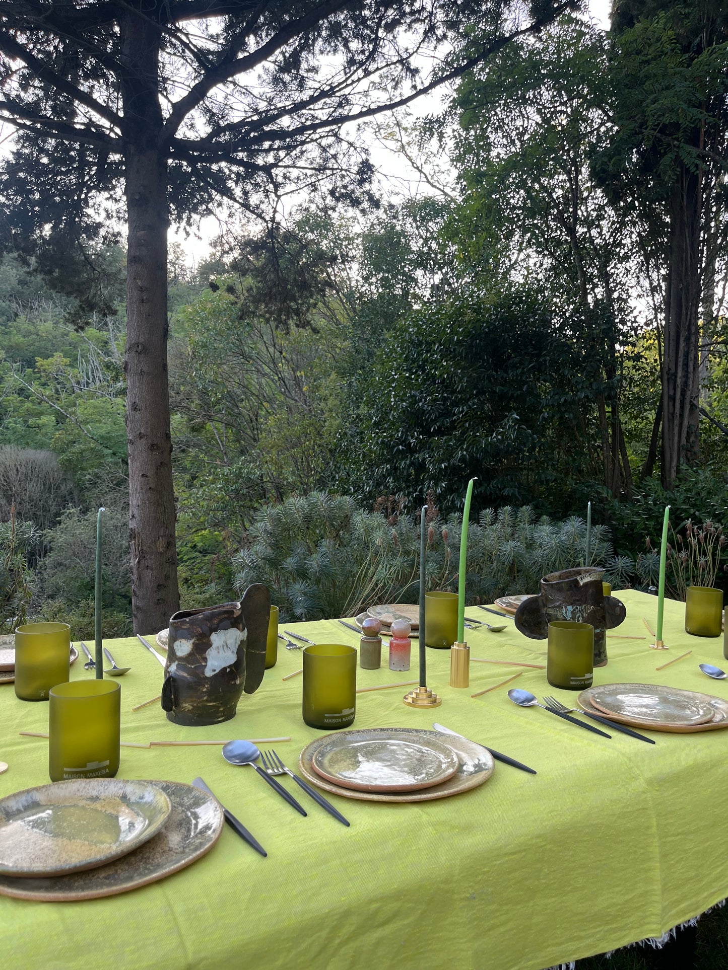 Assiettes « les lézards », Collab avec Mosselbay, pièces uniques