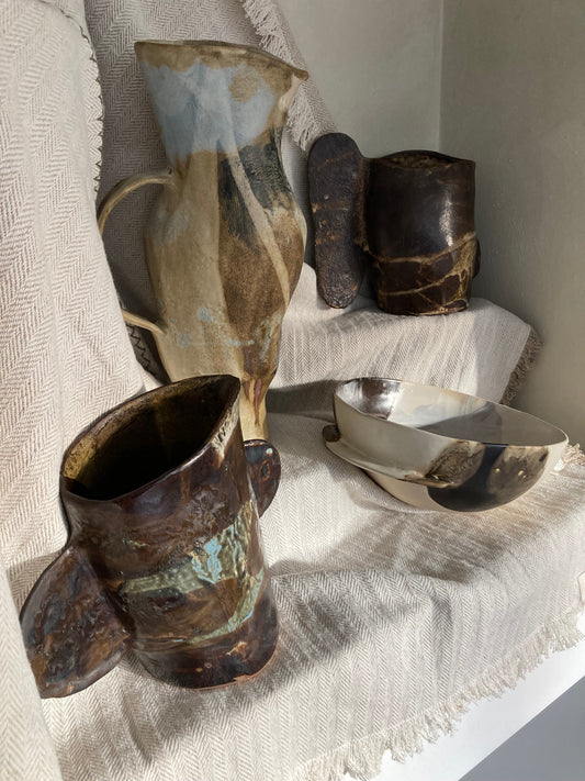 Muriel Senaux - Carafe - Poisson Petites Nageoires