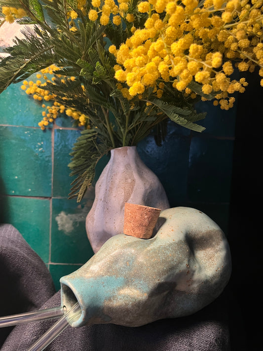 Fiole Algue et Planche Ormuz, Cora