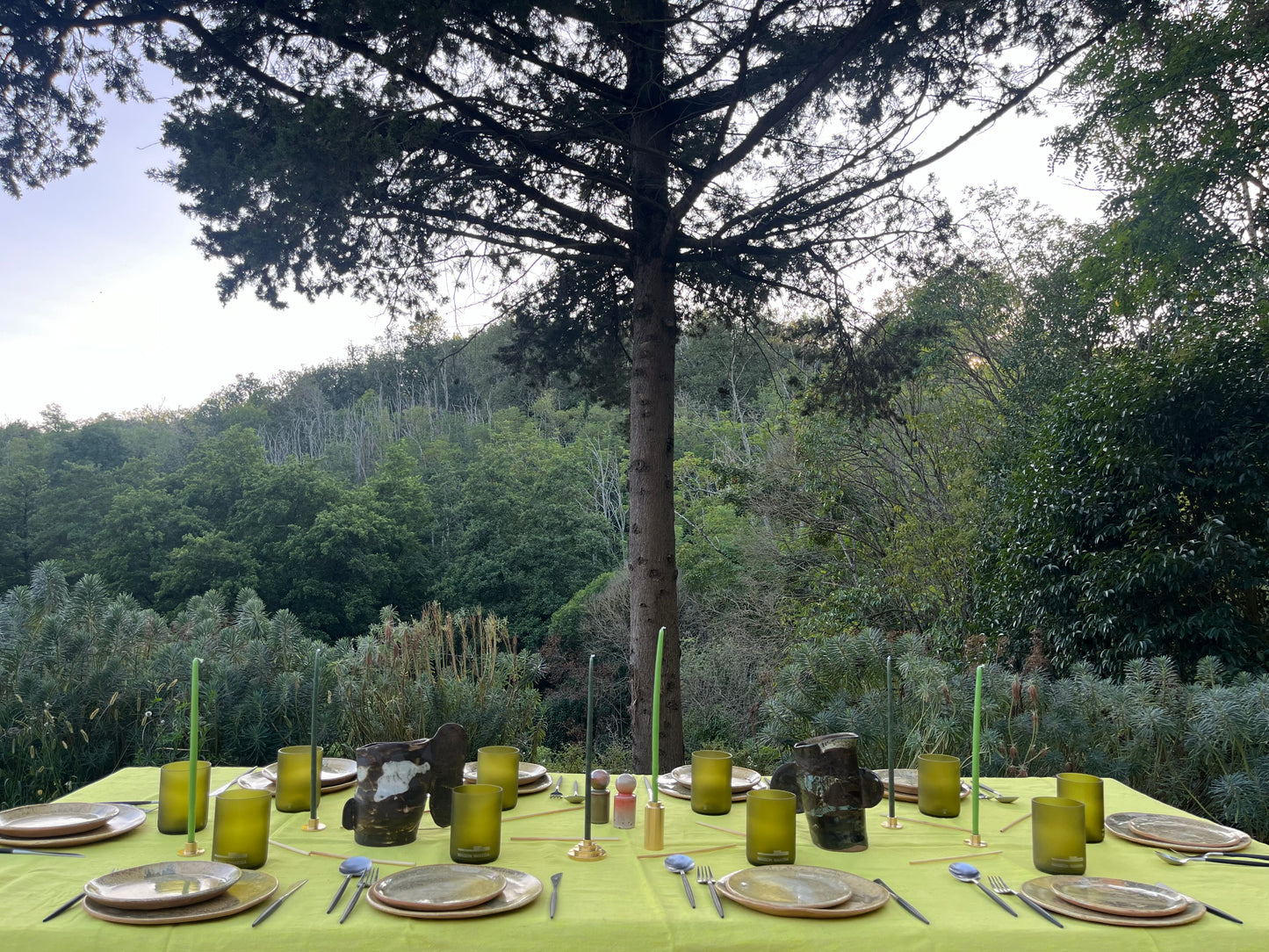 Assiettes « les lézards », Collab avec Mosselbay, pièces uniques
