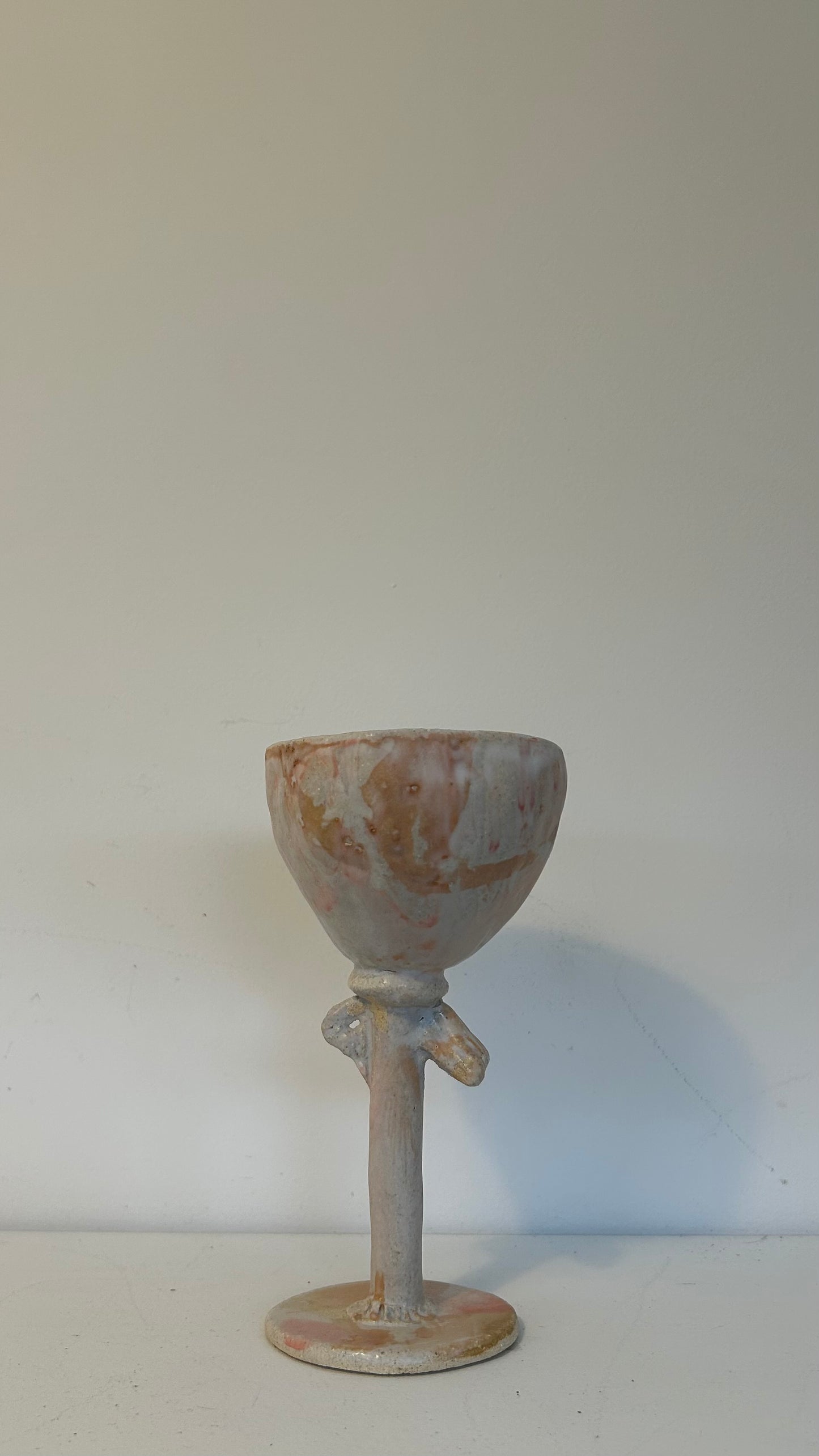 "VERRES ANTIQUES", Verres à pied - Collab Muriel Senaux x Maison Makeba