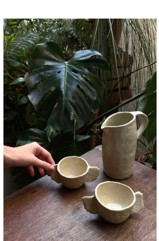 Cora - Ensemble - "Brisa Jar" Tasses Oreilles & Pichet