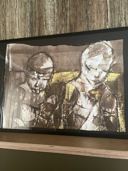 François Legoubin - Peinture - Double visage