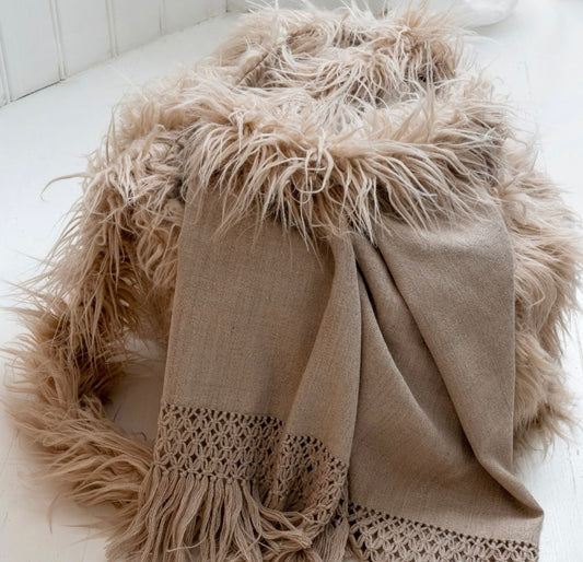 Plaid en alpaga 90x200cm - Bed and Philosophy