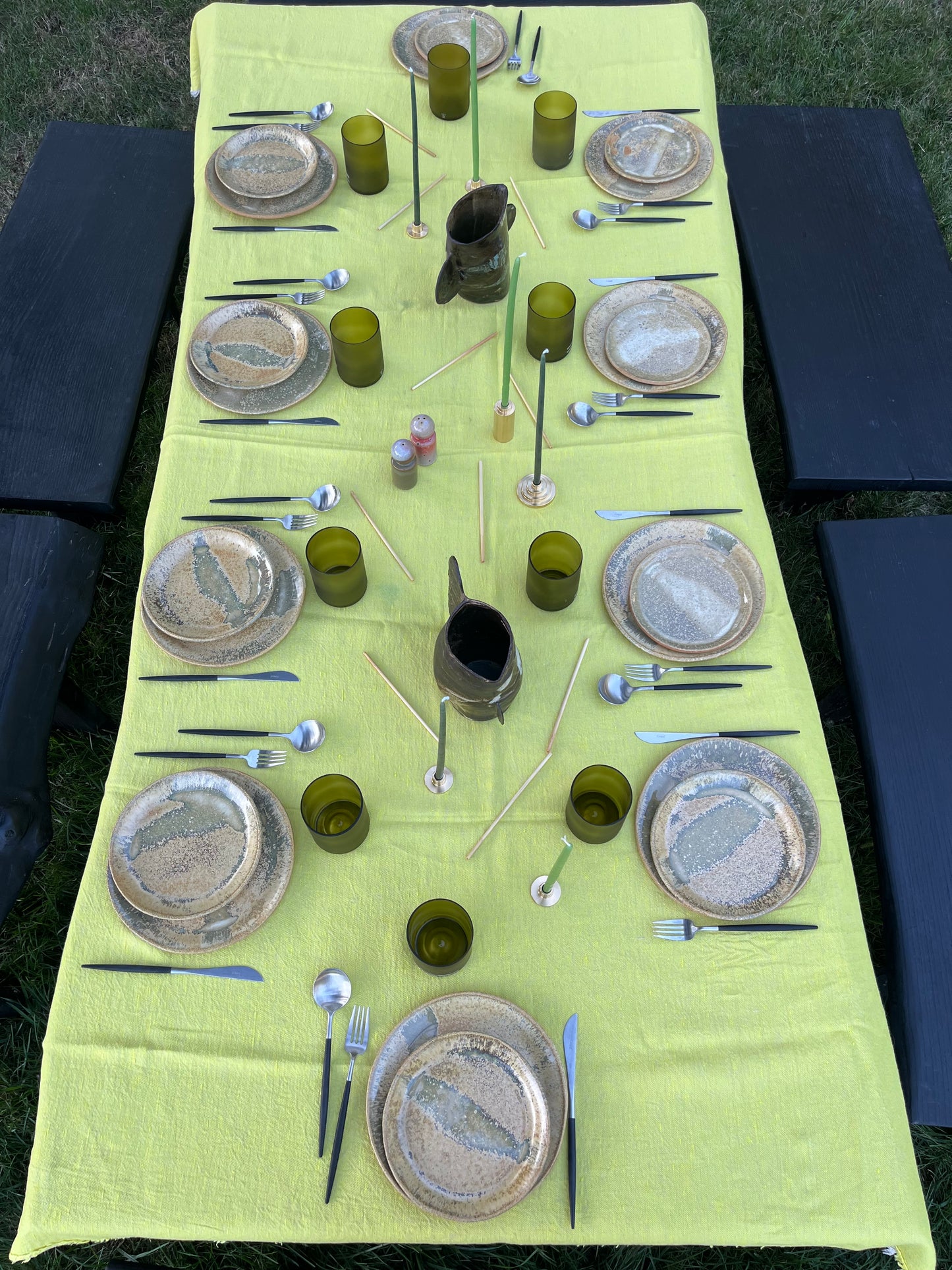 Assiettes « les lézards », Collab avec Mosselbay, pièces uniques
