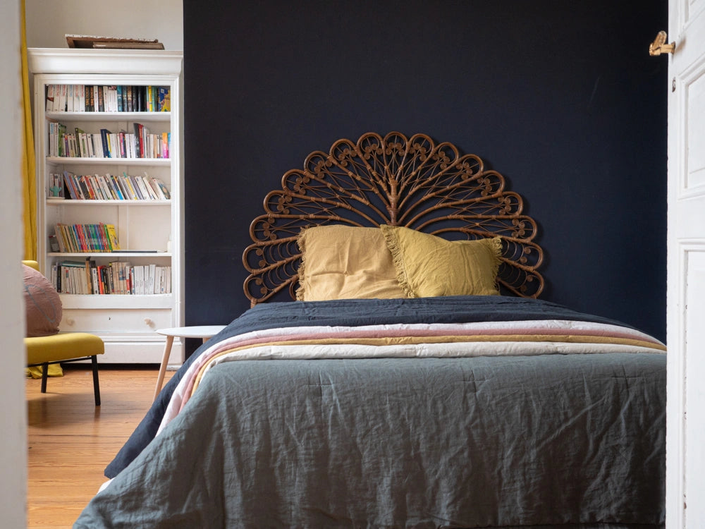 Édredon en lin lavé 250x250 cm - Butternut - Bed&Philosophy