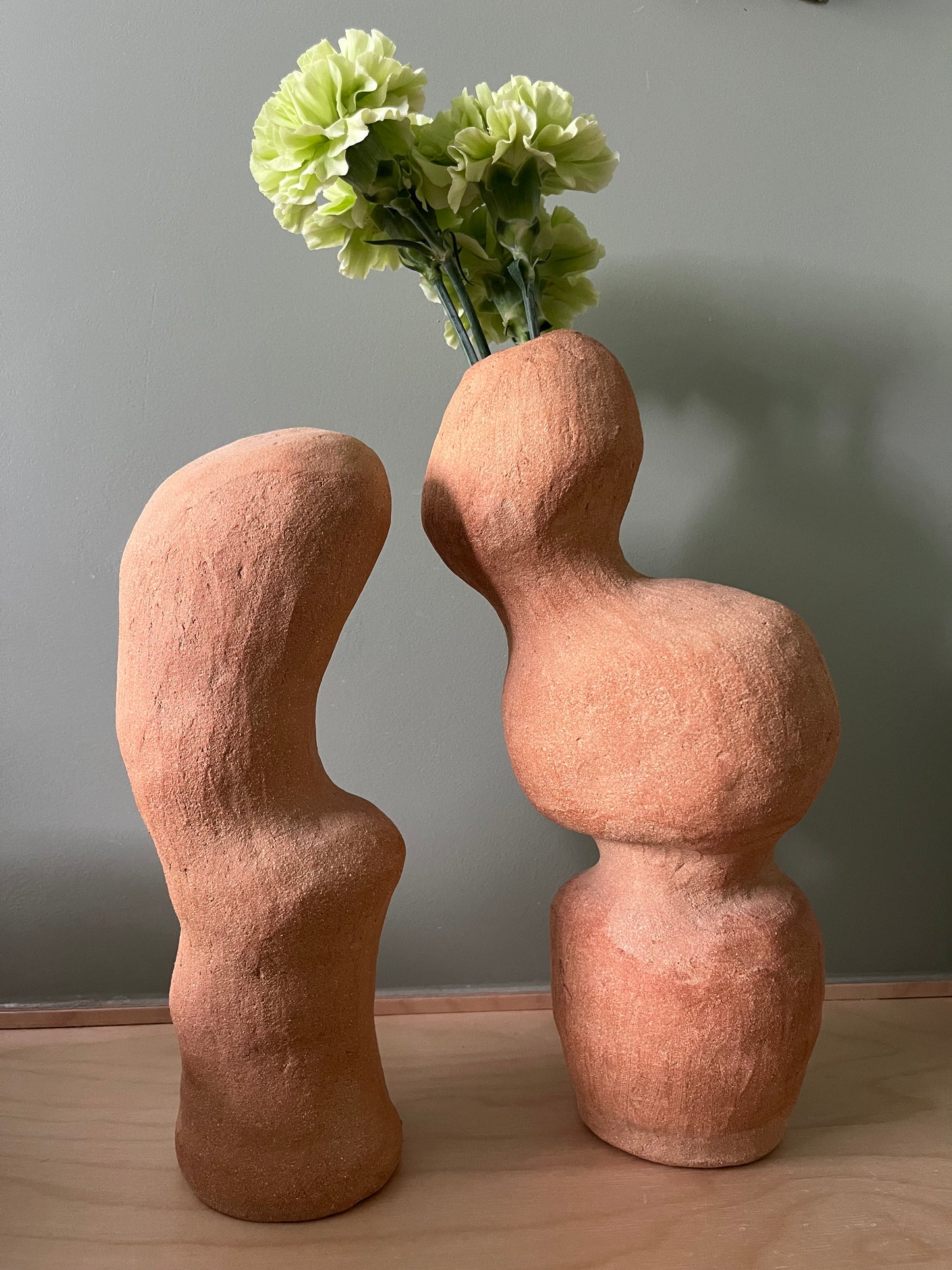 Les formes du vivant II. Le duo. MR Céramique