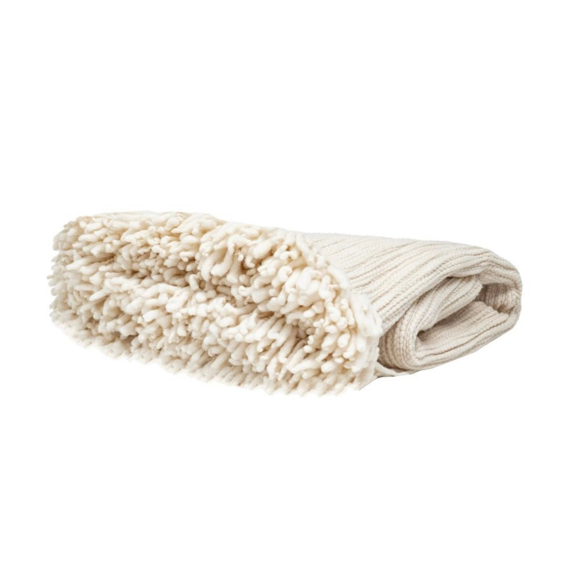 Plaid frangé en laine MURMURE - Bed and Philosophy