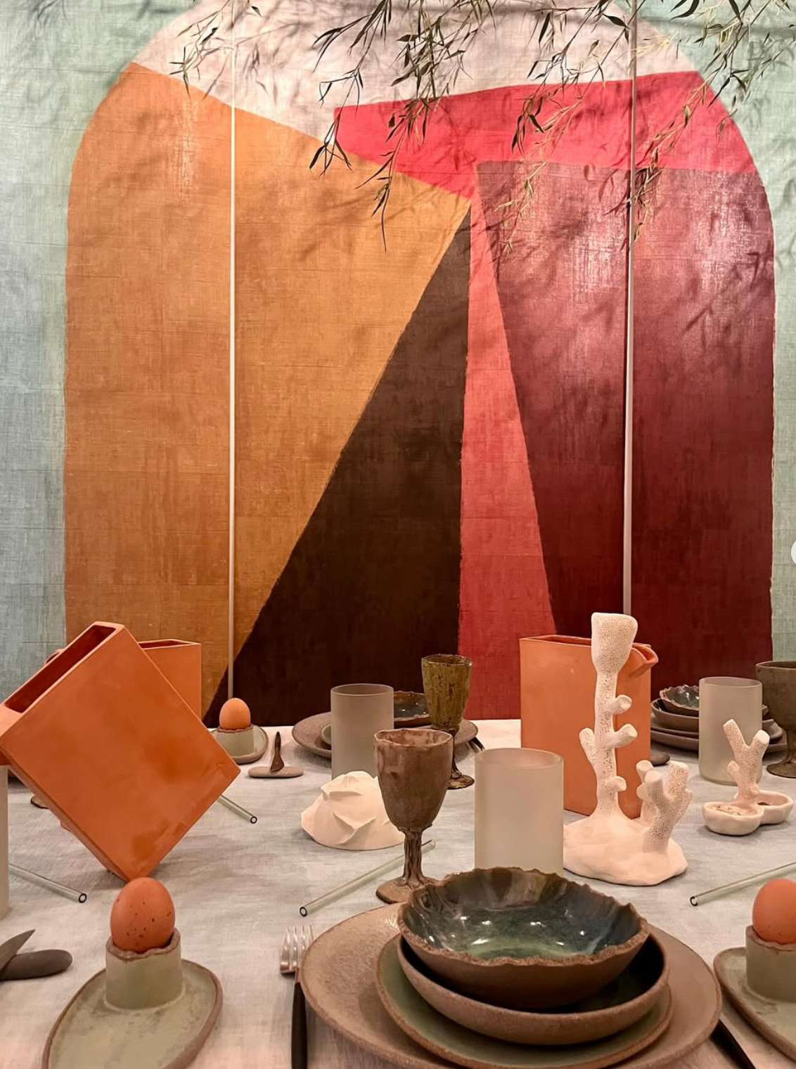 Modèle d'expo. Papier Peint "La caravane", Medina - Élitis