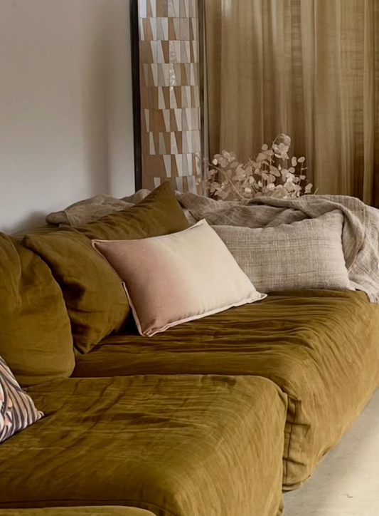 Modèle d'expo - Bed&Philosophy - Housse Canapé 4 Places - FAMILY SLOW