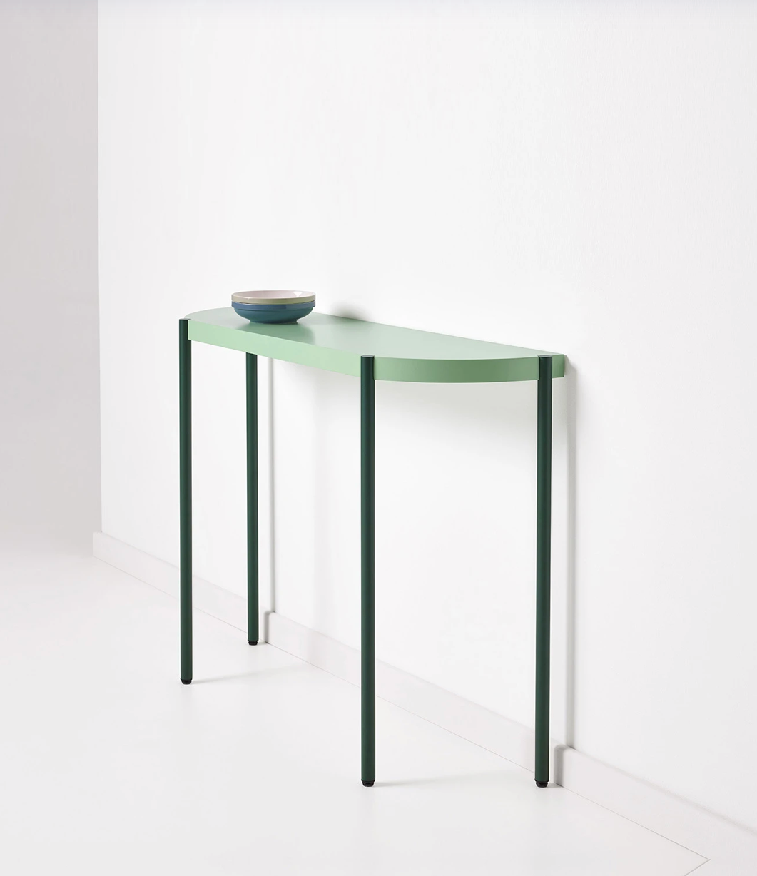 Modèle d'expo. Console Palladio verte - ARTIFORT