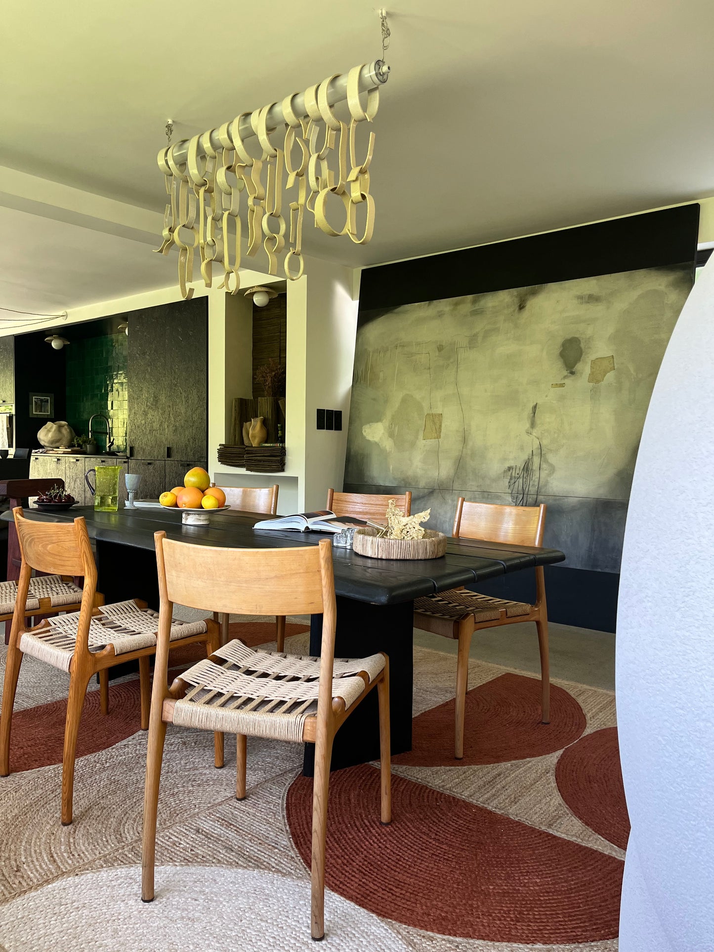 Tableau « très grand buste » Jordi Isern 2,45 x 2,45 m