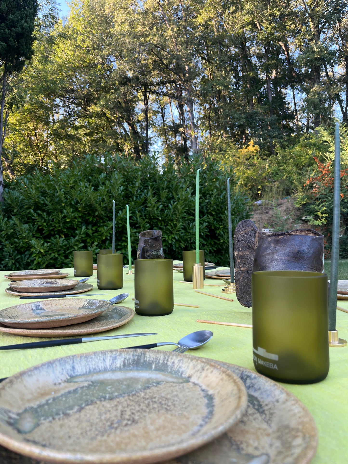 Assiettes « les lézards », Collab avec Mosselbay, pièces uniques