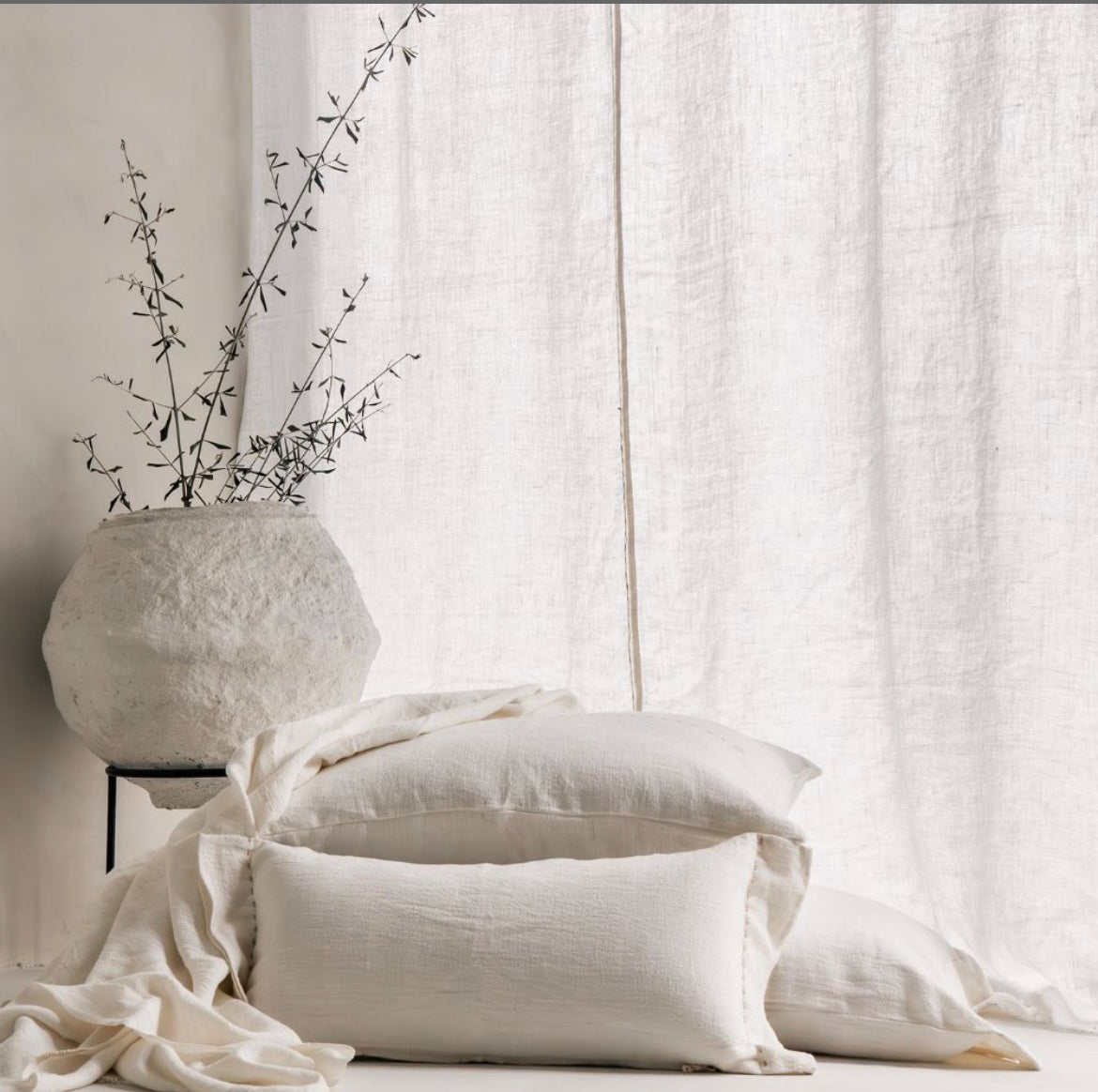 Rideau en lin CLIO - bedandphilosophy