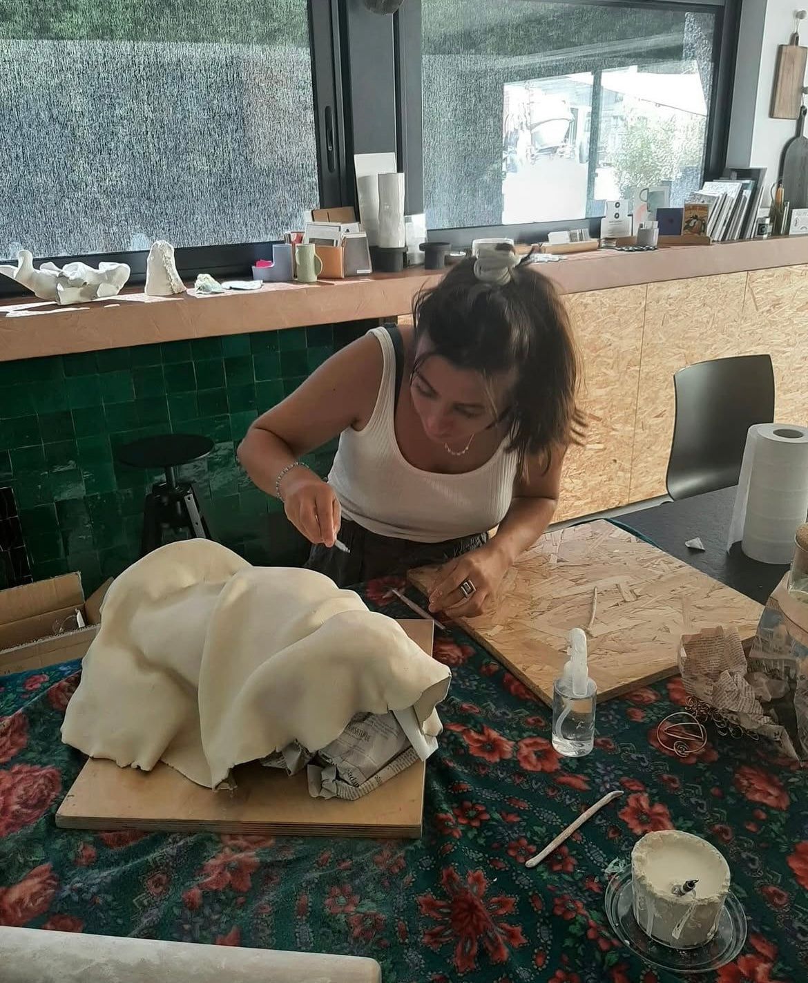 Jordane Somville - Applique - Drapé Mural