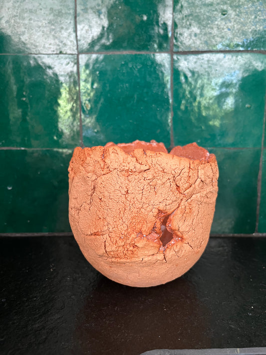 Michelle Torréa - Photophore - La Craquelure du Salagou