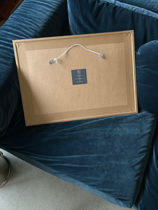 Charlotte Morot - Aquarelle sur Papier - Paysage de Forêt Rosé