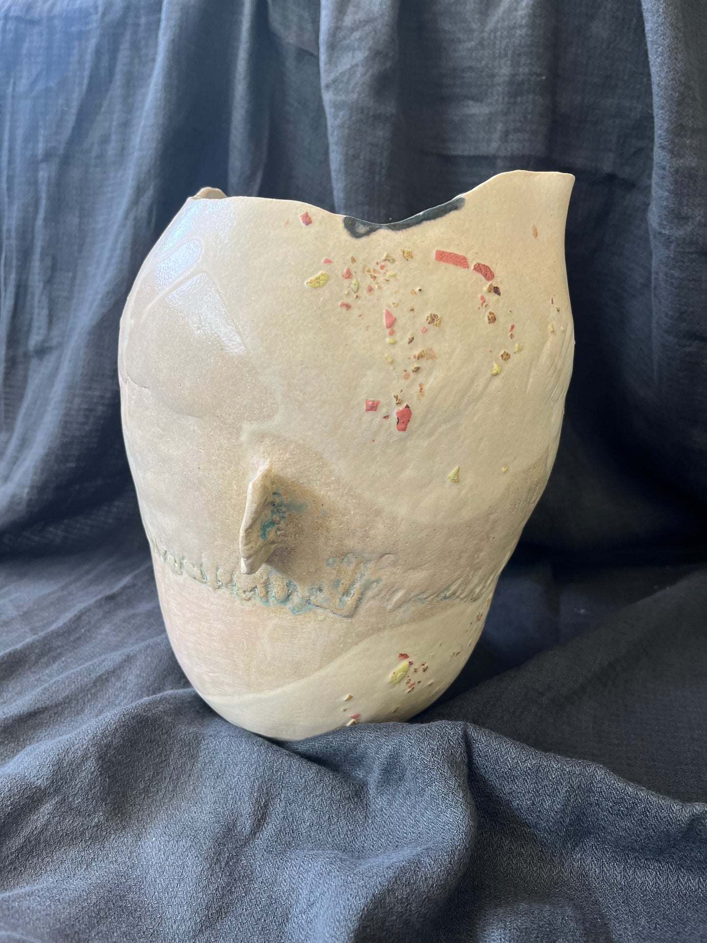 Vase confettis à ailettes - Muriel Senaux
