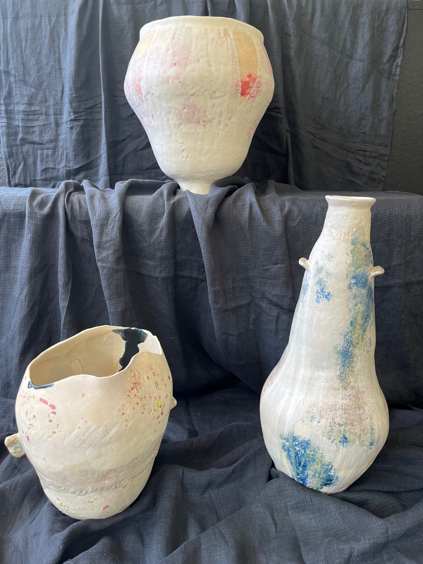 Vase confettis à ailettes - Muriel Senaux
