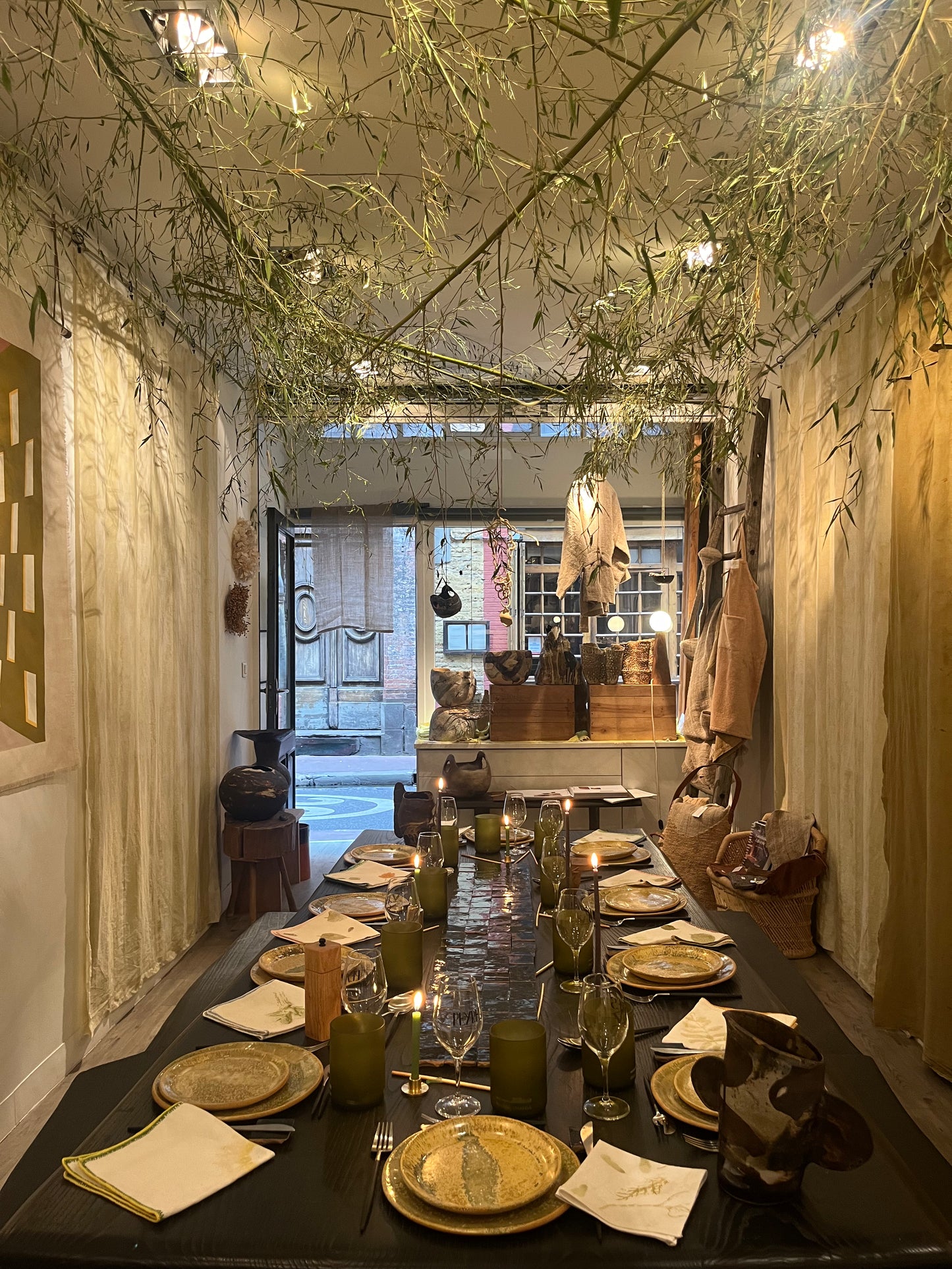 Assiettes « les lézards », Collab avec Mosselbay, pièces uniques