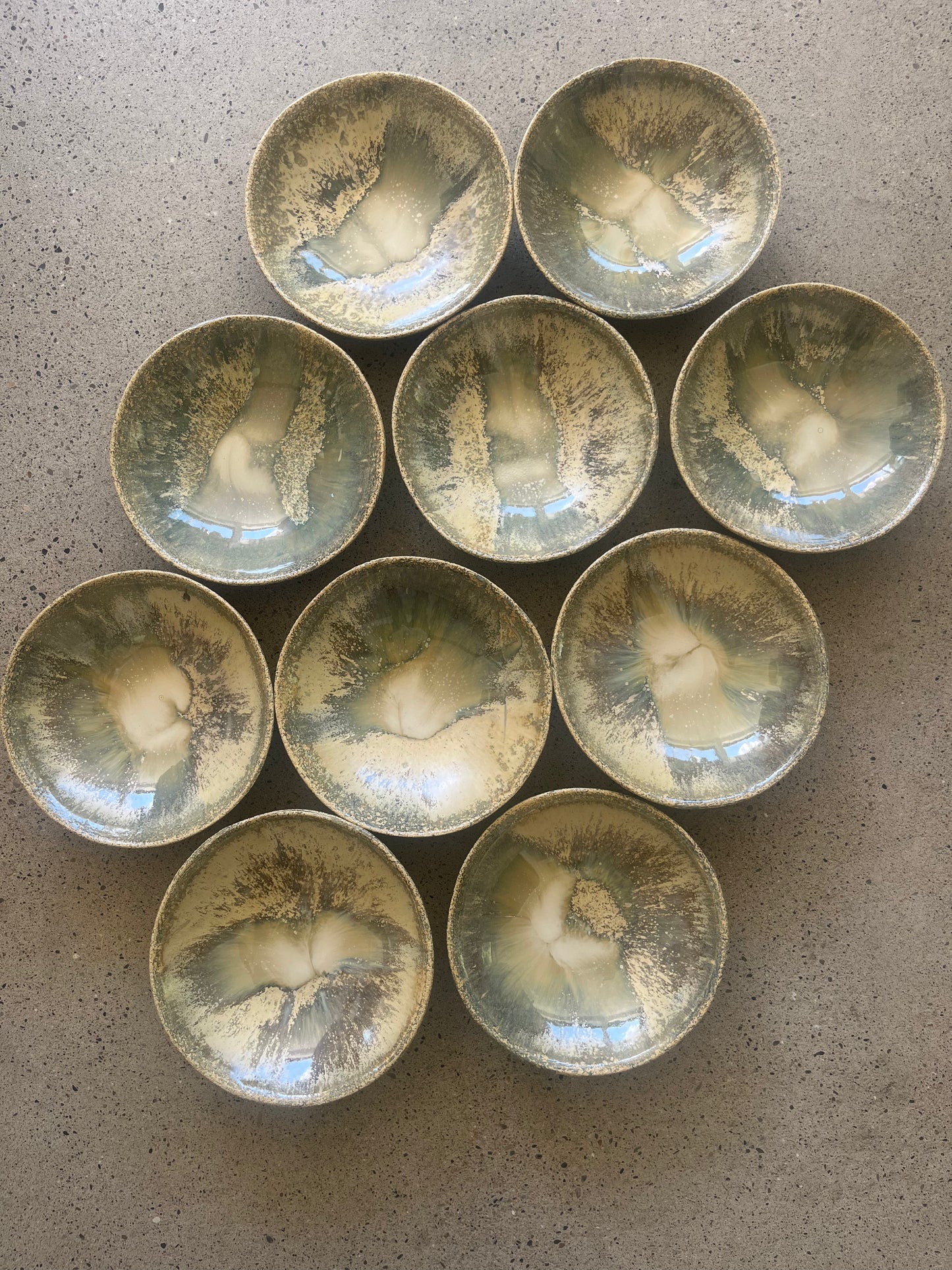 Assiettes « les lézards », Collab avec Mosselbay, pièces uniques