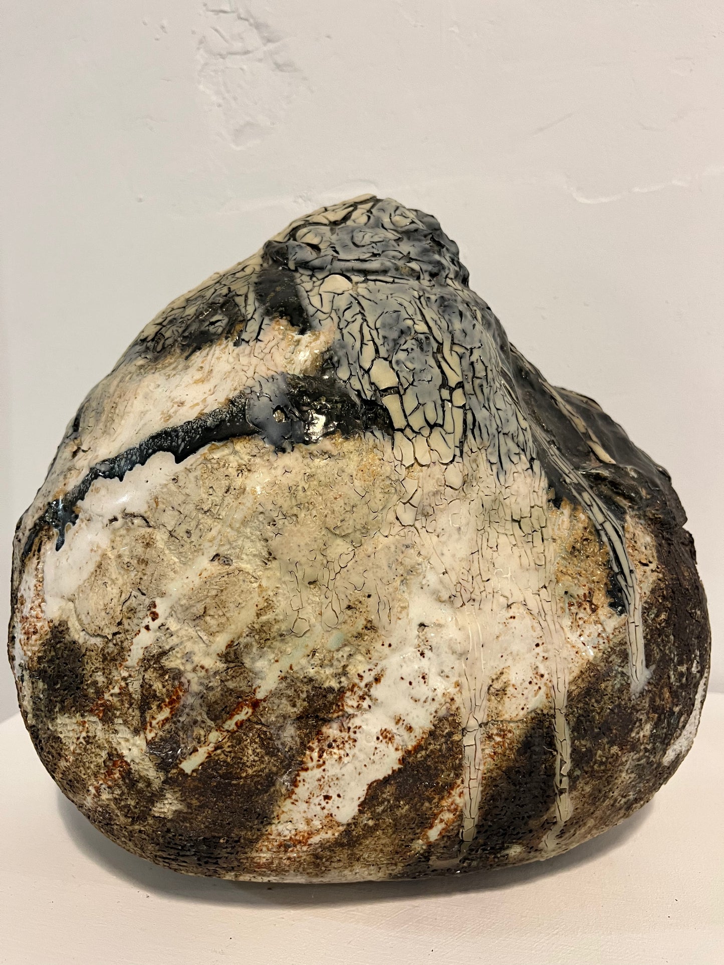 "La montagne cendrée" objet sculptural - Alain