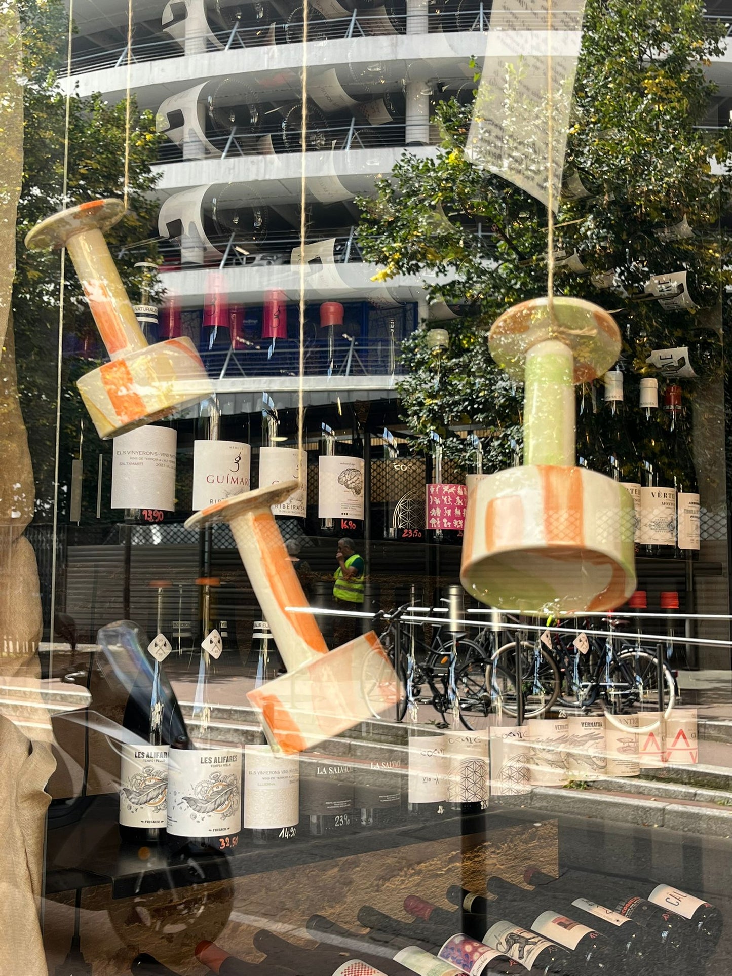 "VERRES À TRAITS", Verres à pied - Collab Anne Kurzberg x Maison Makeba