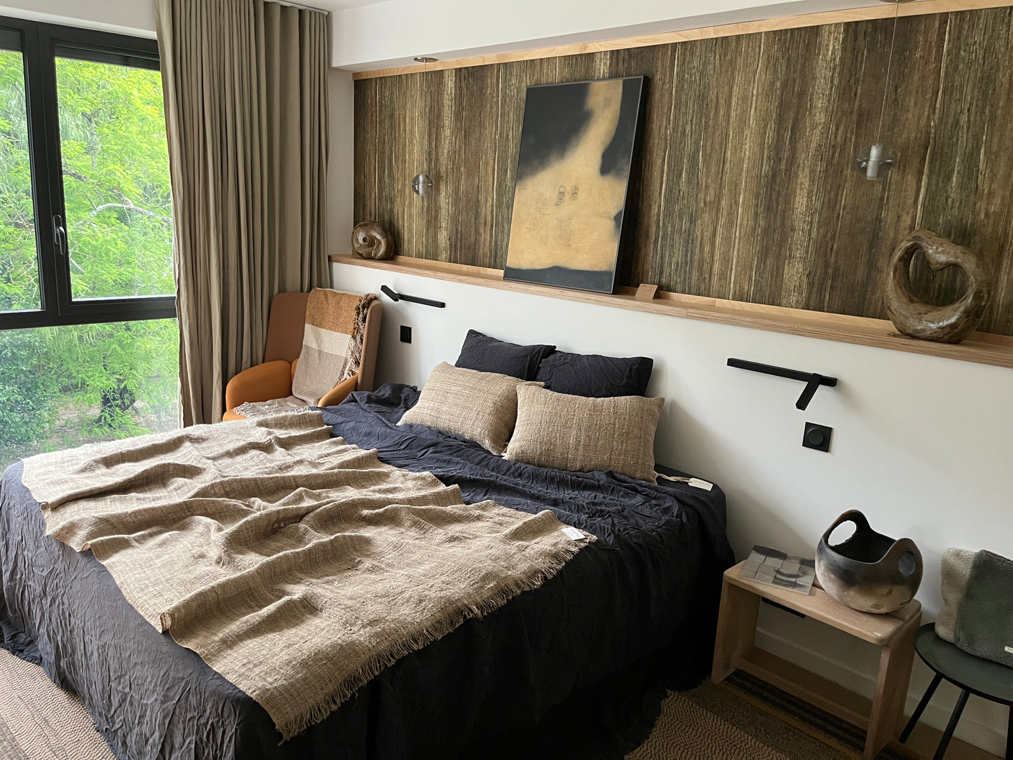 Plaid Chalk Bed and Philosophy