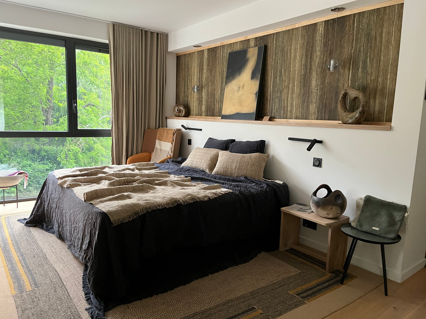 Plaid Chalk Bed and Philosophy