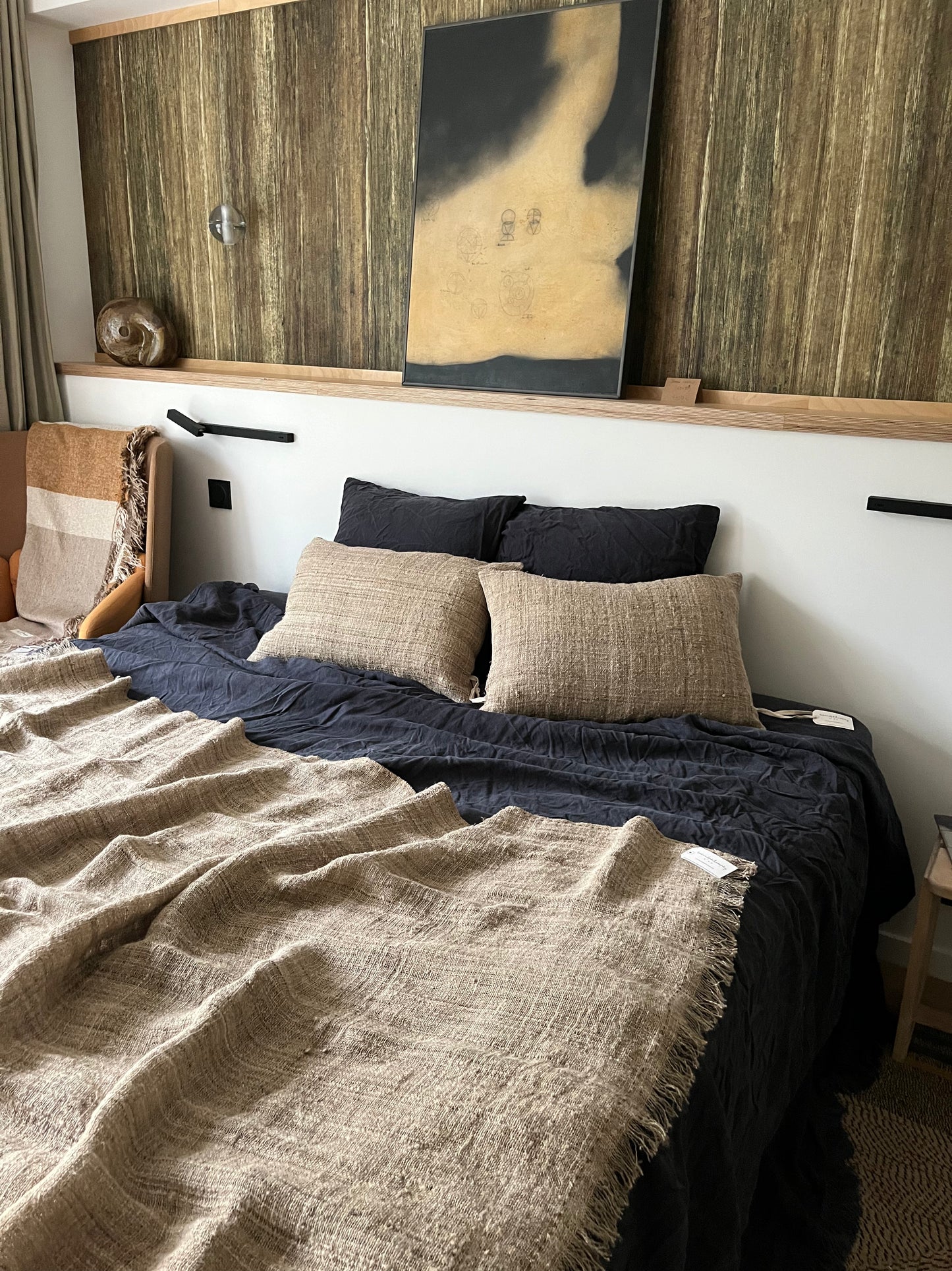 Plaid Chalk Bed and Philosophy
