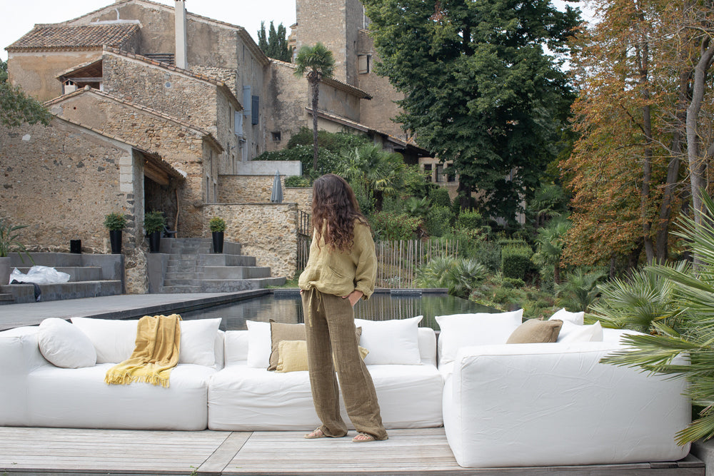 Canapé d'angle Coin Slow Outdoor Bed and Philosophy pour Extérieur