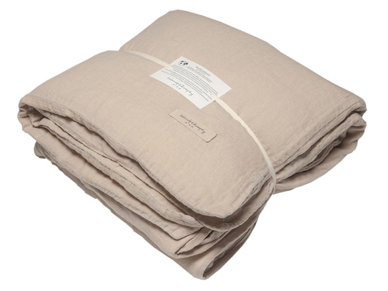 Parure de lit en lin Bed and Philosophy Saw Palmetto