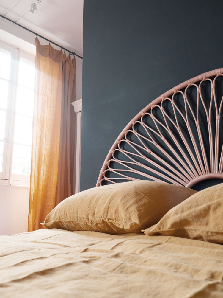 Rideau en lin lavé Rido Bed and Philosophy plusieurs coloris