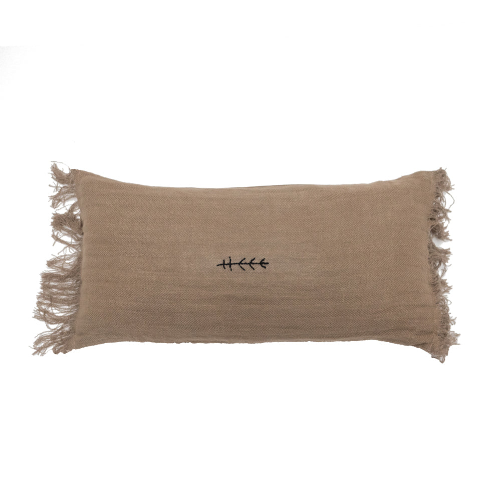 Coussin Bella Moka Amérindien Bed and Philosophy (Garniture incluse) modèle d expo