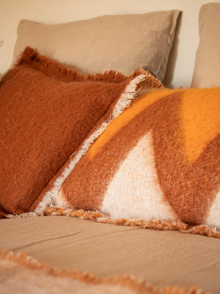 Housse de Coussin Coulis Zig Zag Bed and Philosophy (Garniture incluse) modèle d’expo