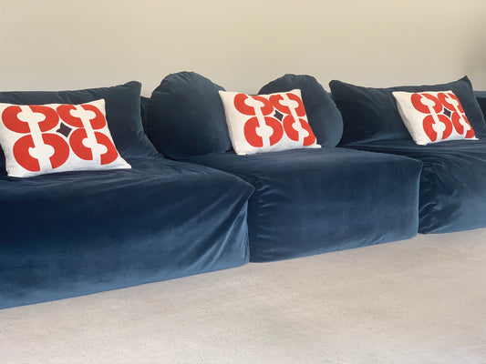 Modèle d'expo. Housses canapé Solo et Family Bed and Philosophy