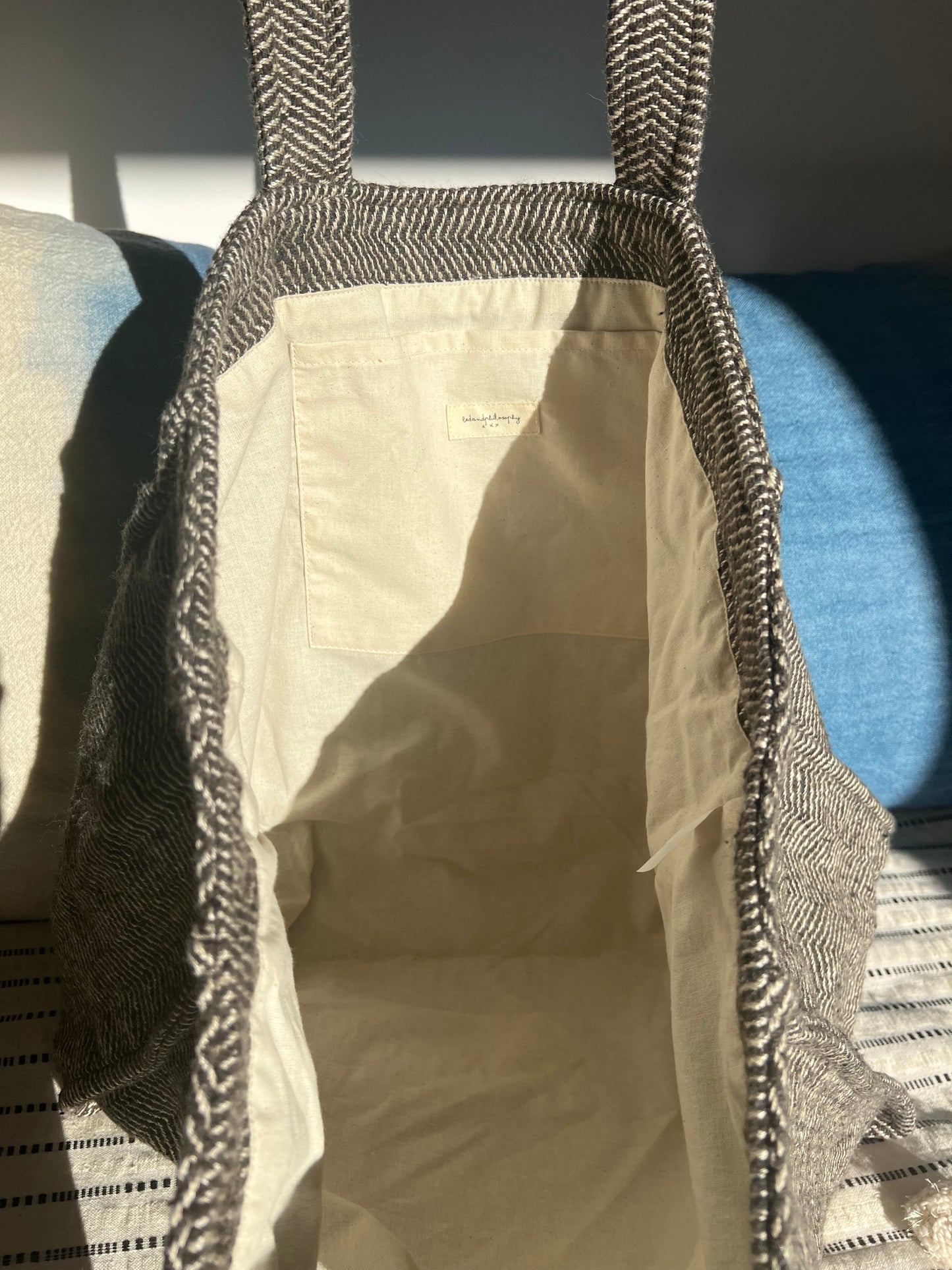 Sac Dune Chevron Bed and Philosophy