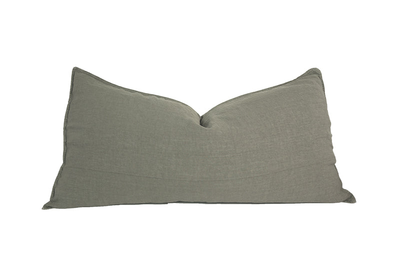 Parure de lit en lin Bed and Philosophy Saw Palmetto