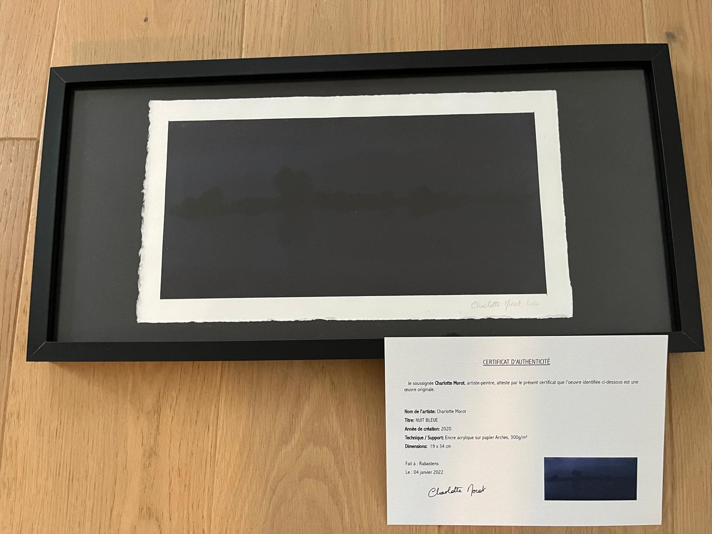 Nuit Bleue Charlotte Morot