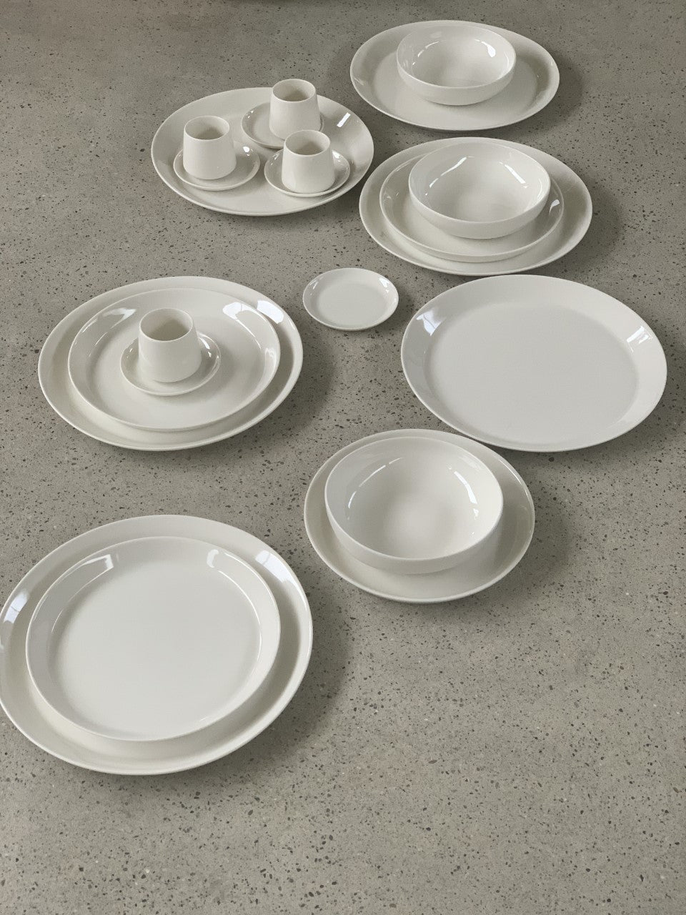Service de table vaisselle en porcelaine - Centre Vaisselle