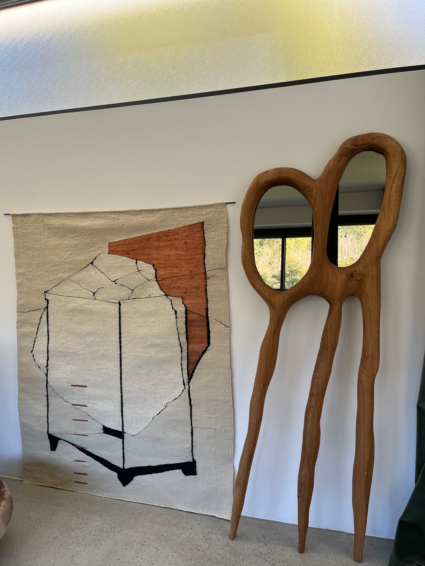 TOI ET MOI MIROIR SUR PIED TRIPODE
