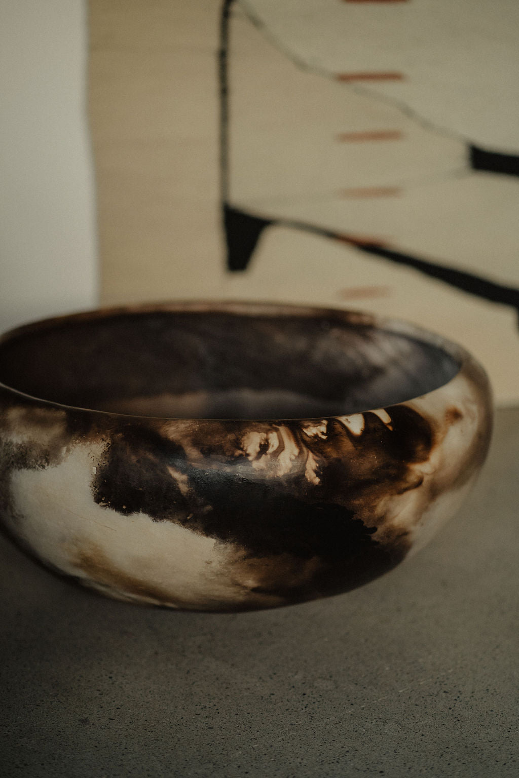 Céramique Coupe, enfumage Hannah André