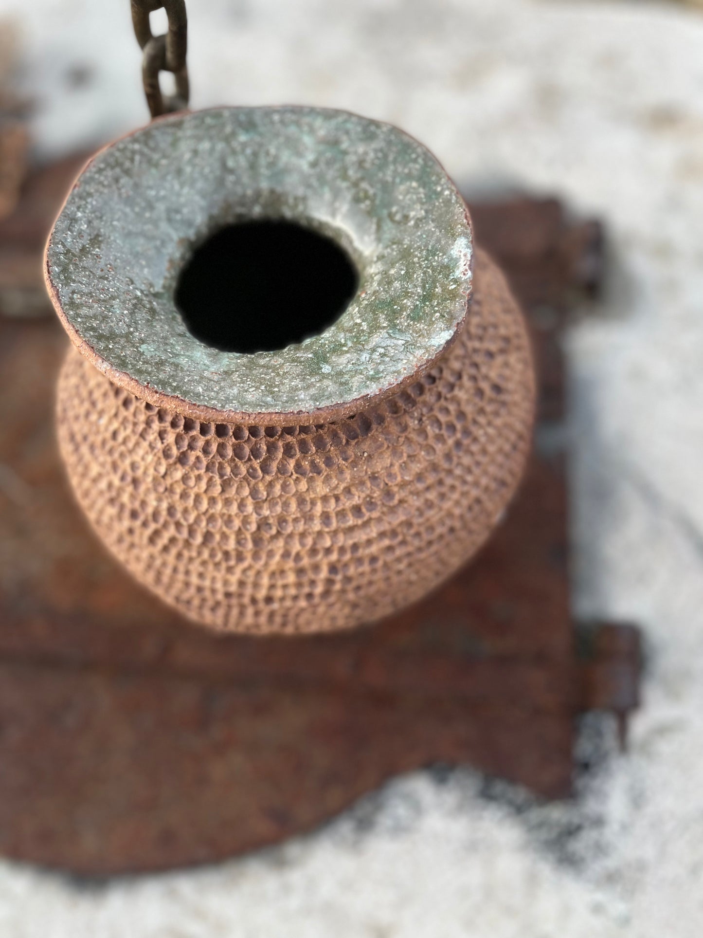Vase écume Marie Fekroun