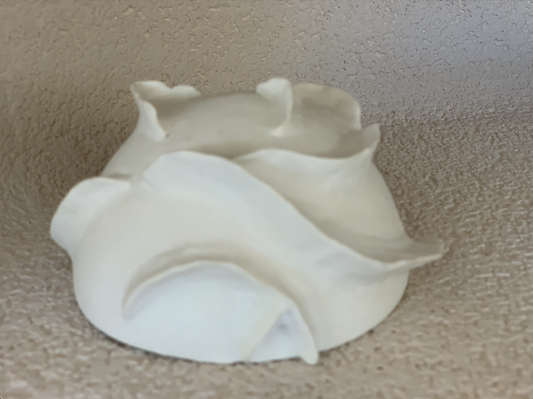 Petites céramiques blanches roses Atmosterres Hannah André