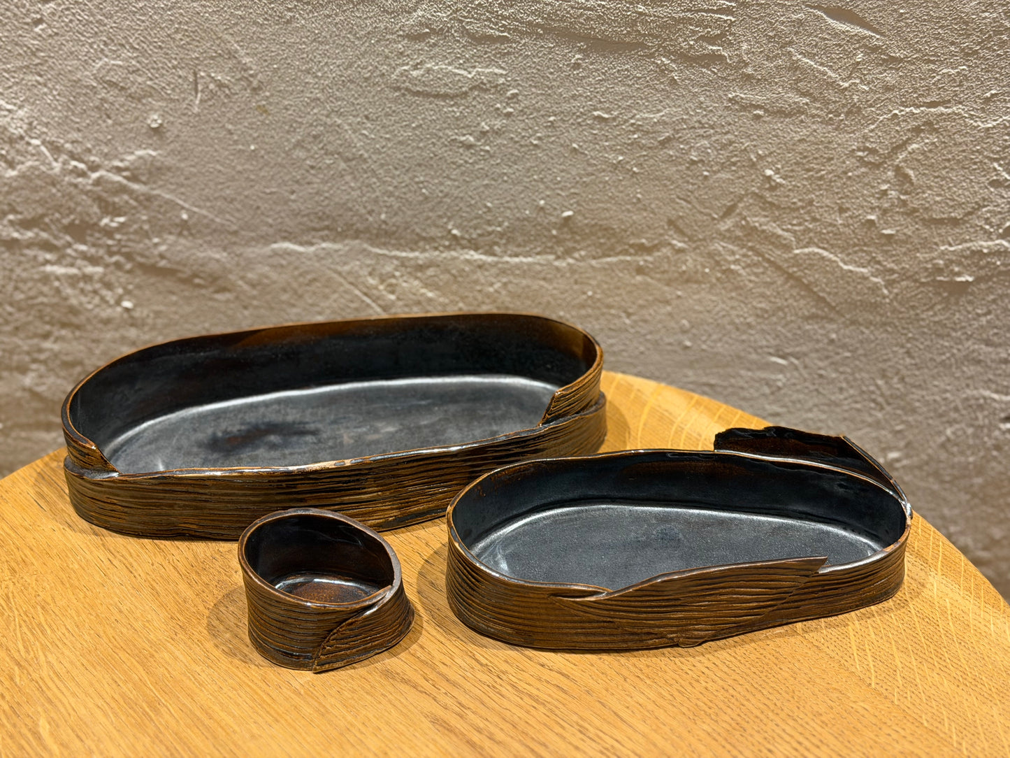 Anne Kurzberg - Vaisselle - 3 Plats Gigognes
