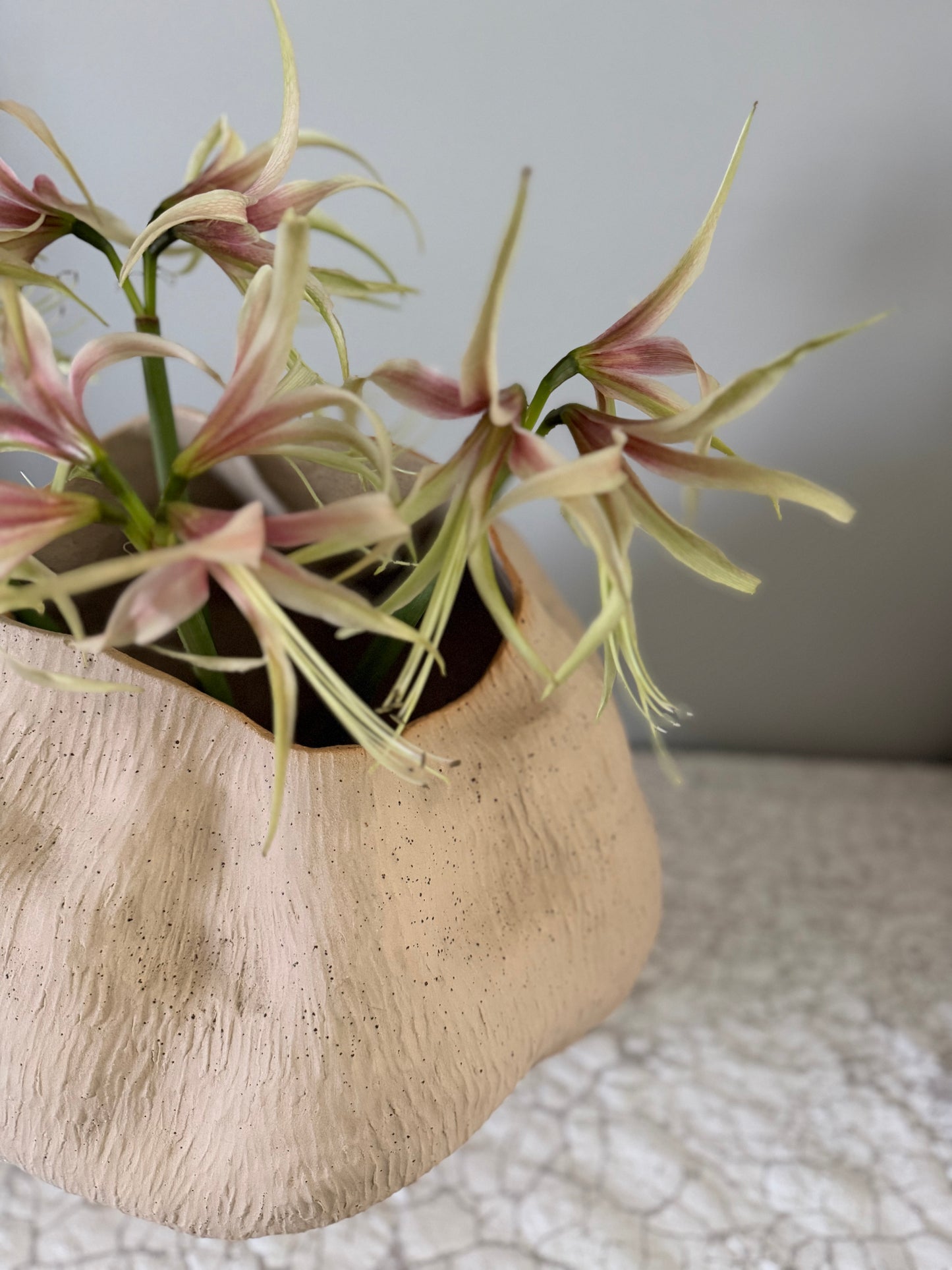 Cora - Vase - Écume