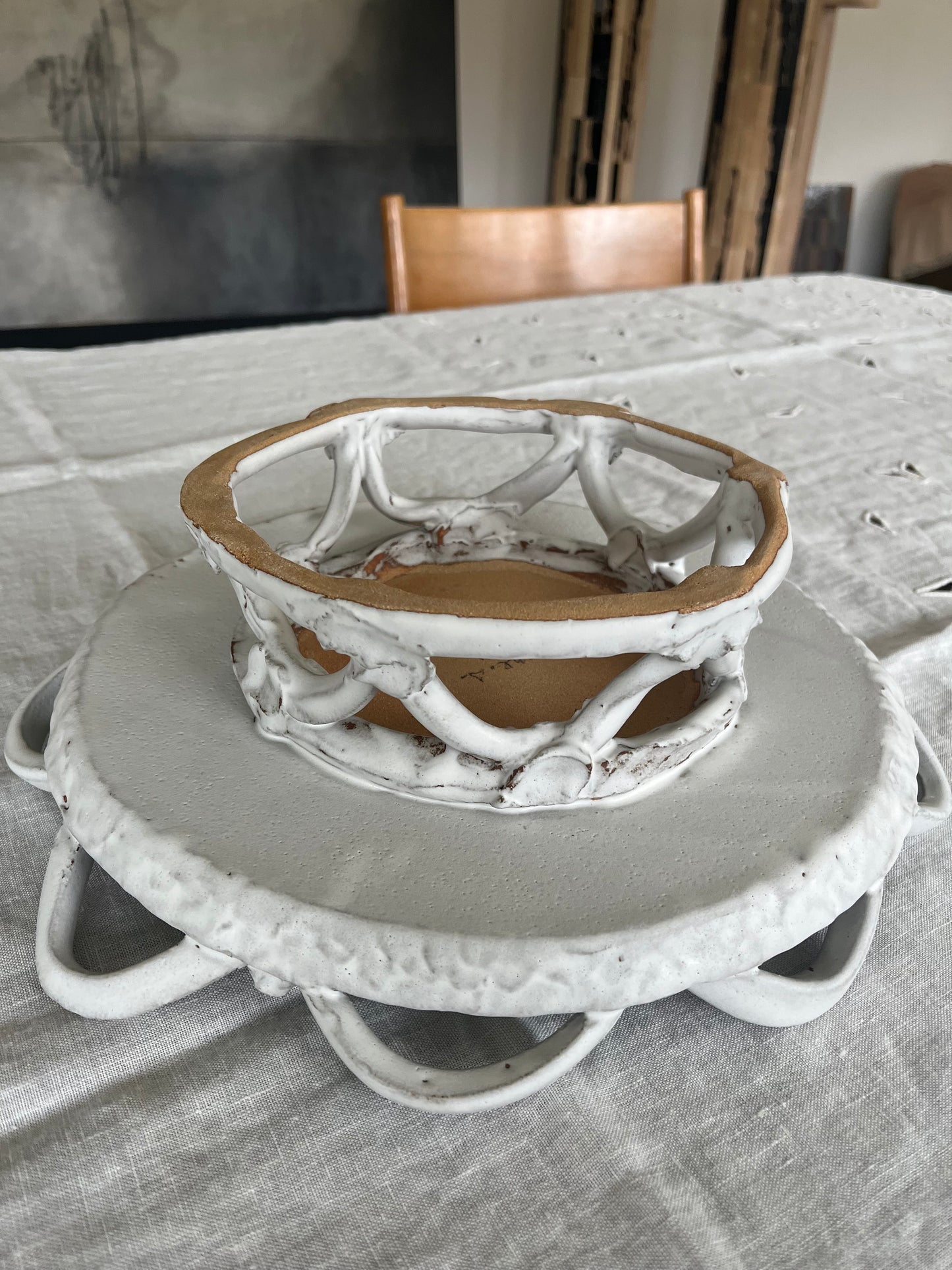Grand compotier - Anne Saltel