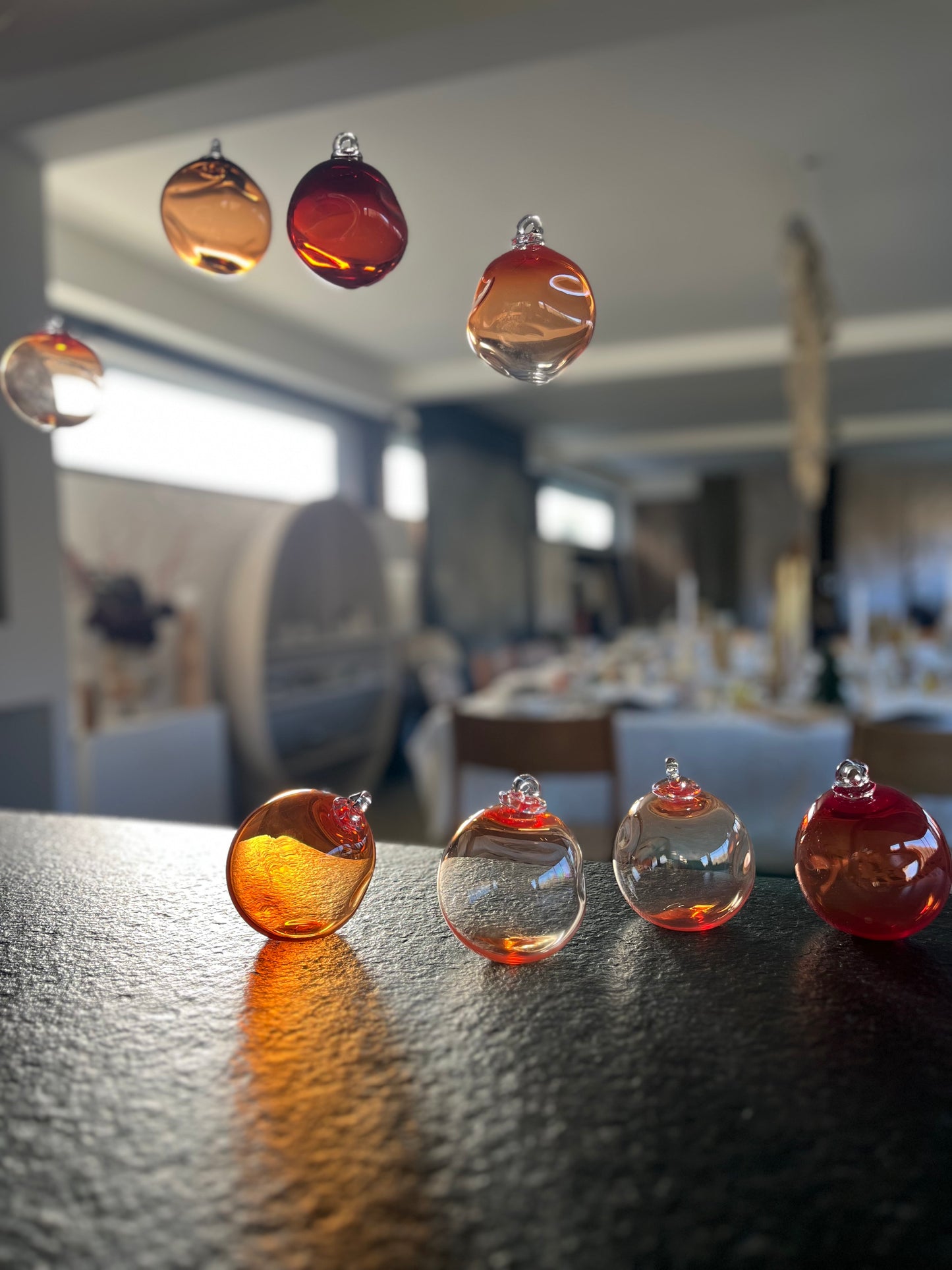Boules de Noël 🎅 en verre