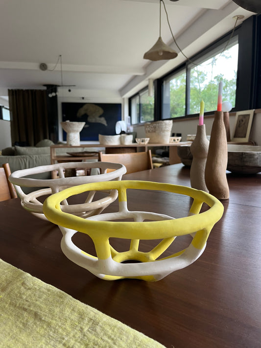 Coupelle de Fruits Jaune Guylène Galantine