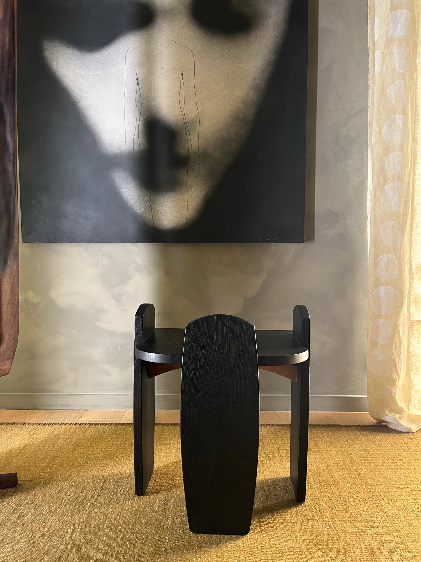 Tableau « corps en mémoire »Jordi Isern 122 x 122